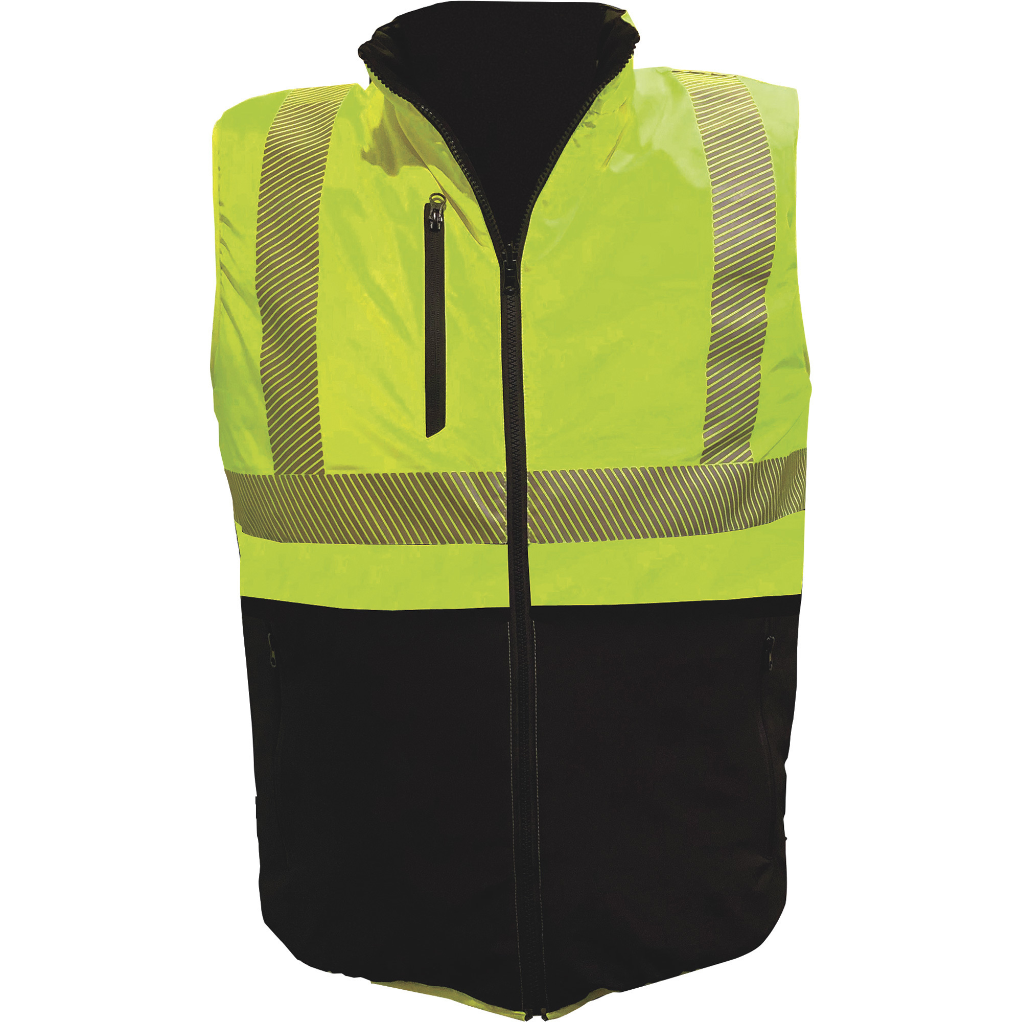 Forester Men's Class 2 High Visibility Reversible Puff Safety Vest